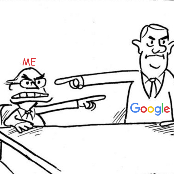 blaming Google